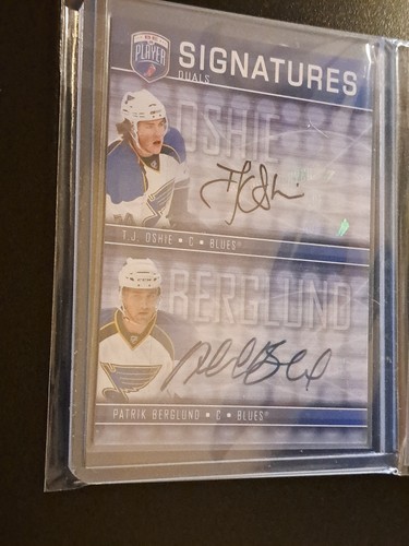 2008-2018 T.J. Oshie & Patrik Berglund Cards - photo 3