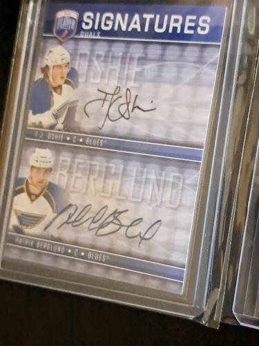 2008-2018 T.J. Oshie & Patrik Berglund Cards - photo 4