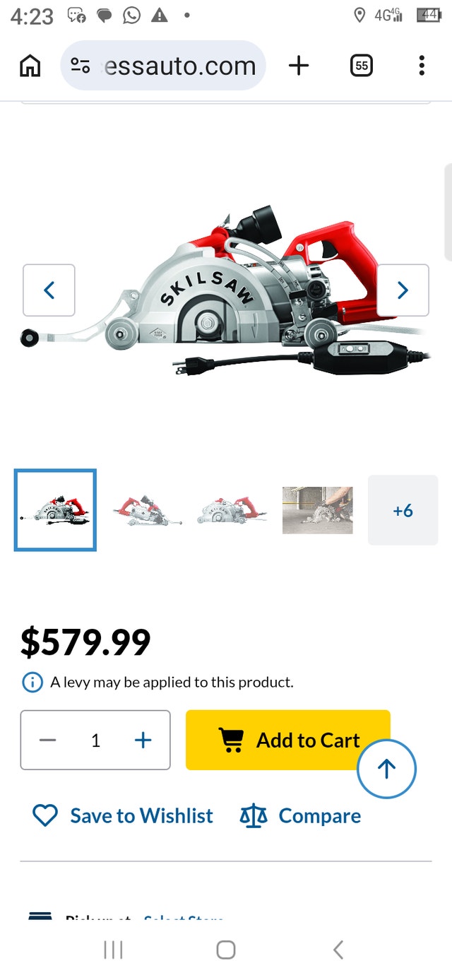 SKILSAW Worm Drive Saw