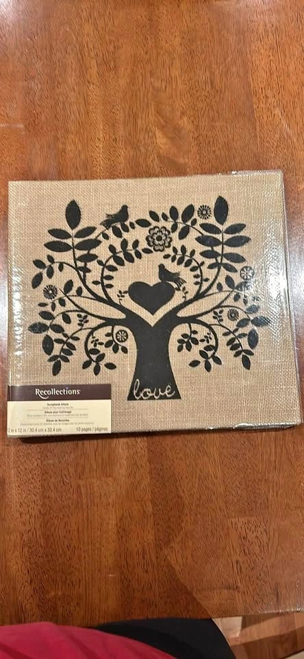 New and Beautiful Scrapbook Album