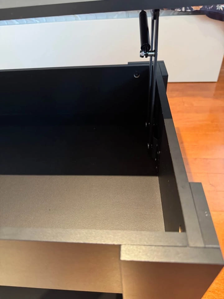Black Lift-Top Coffee Table - photo 5