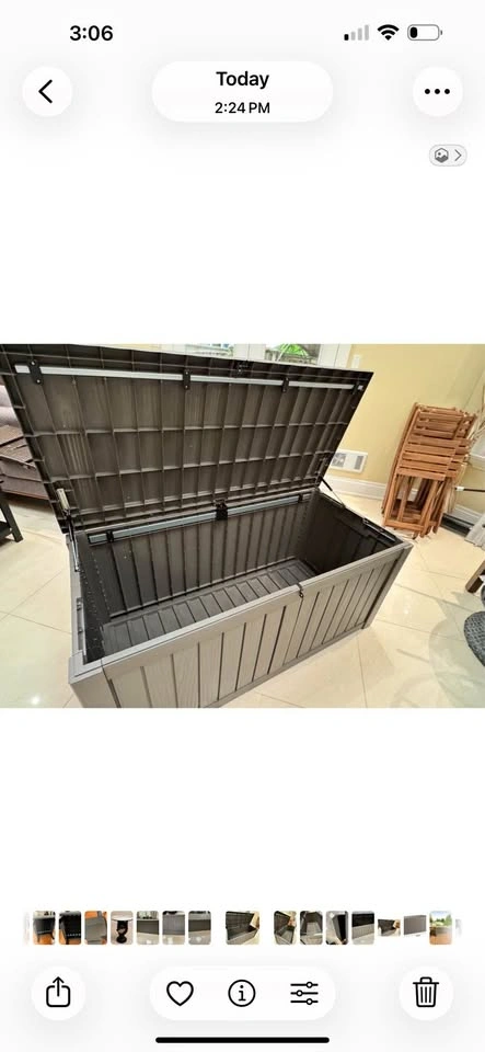 150 Gallon Outdoor Storage Deck Box – Brand New