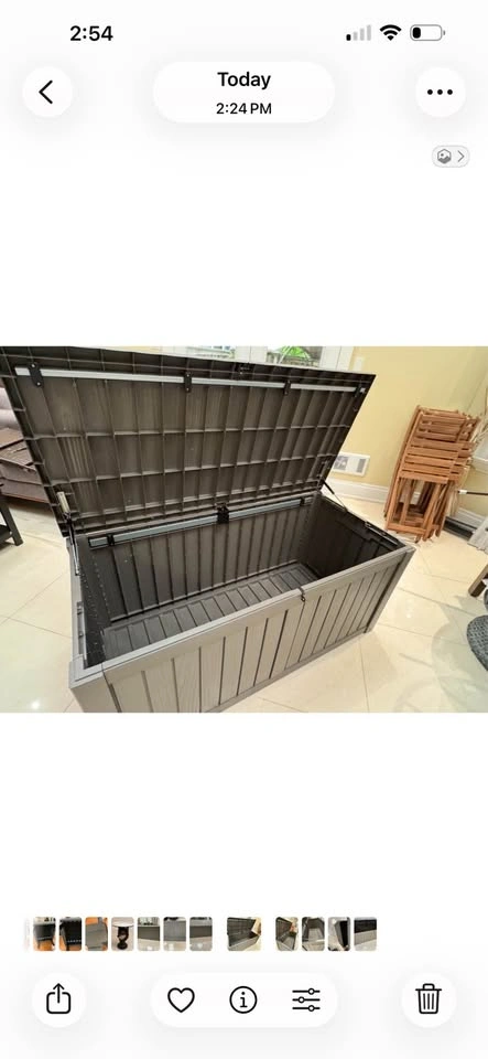 150 Gallon Outdoor Storage Deck Box – Brand New - photo 4
