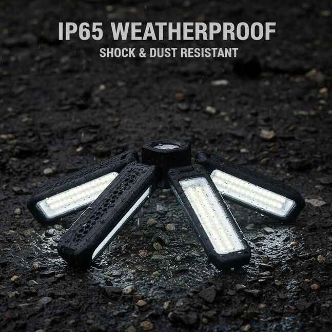 Foldable LED Camping Work Light with Tripod Stand - photo 4