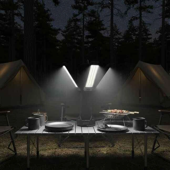 Foldable LED Camping Work Light with Tripod Stand - photo 5