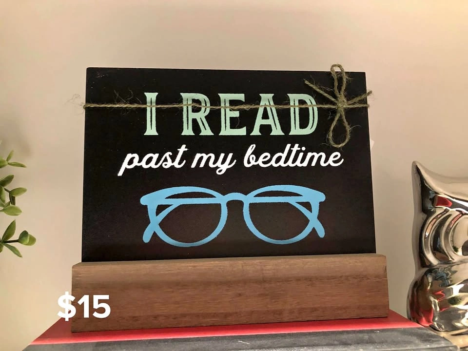 Wooden sign