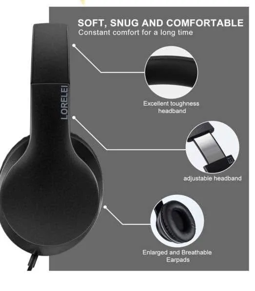 Headphones with Microphone - LORELEI - Brand New thumbnail