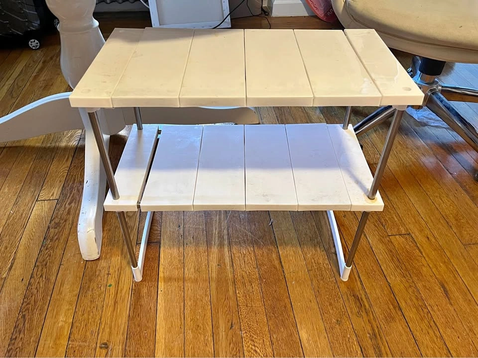 Expandable Under Sink Organizer and Shelf Riser