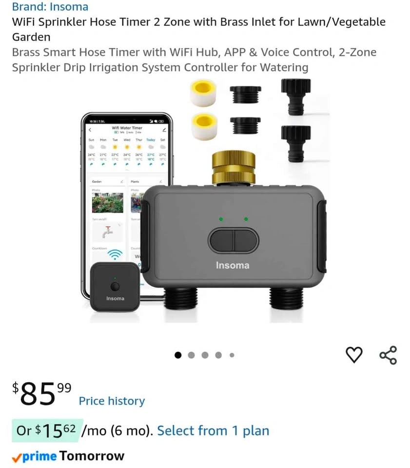 Smart Dual Zone Irrigation Controller - New - photo 2