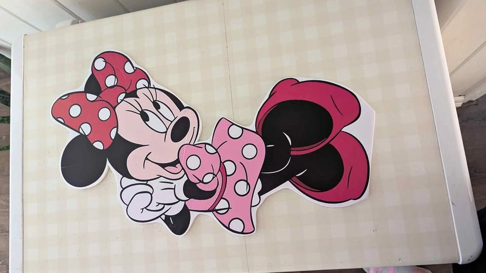 Minnie Mouse Cutout Decoration