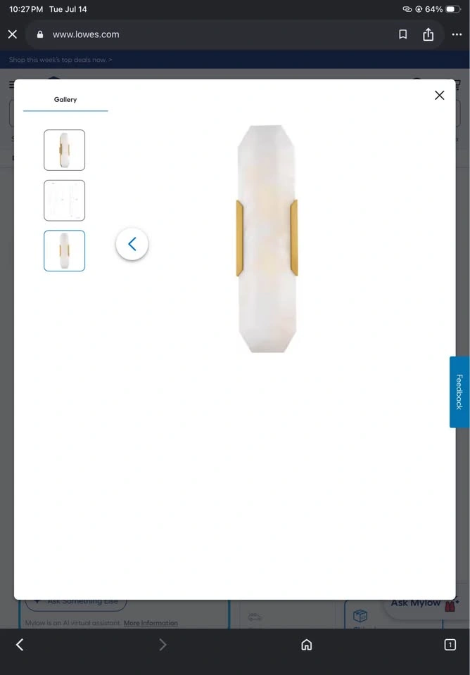 Modern Forms Toulouse LED 4 inch Aged Brass ADA Wall Light - photo 2
