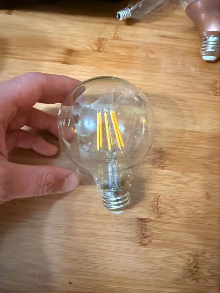 Globe Electric S-Type E26 Vintage Dimmable Light Bulb - photo 3