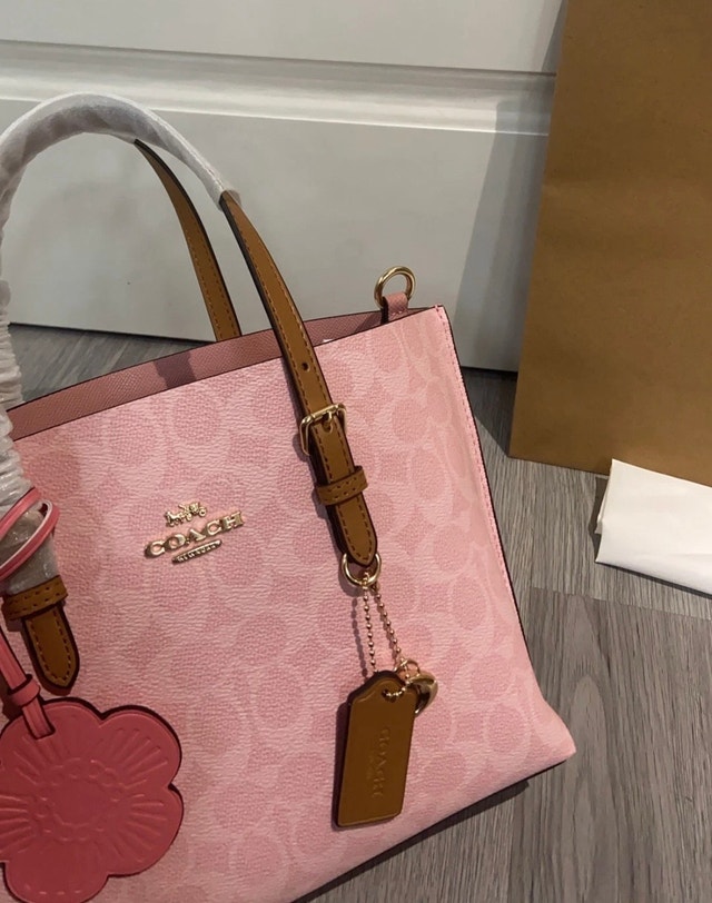 NWT Coach Mollie Tote Bag - Powder Pink (Brand New) - photo 5