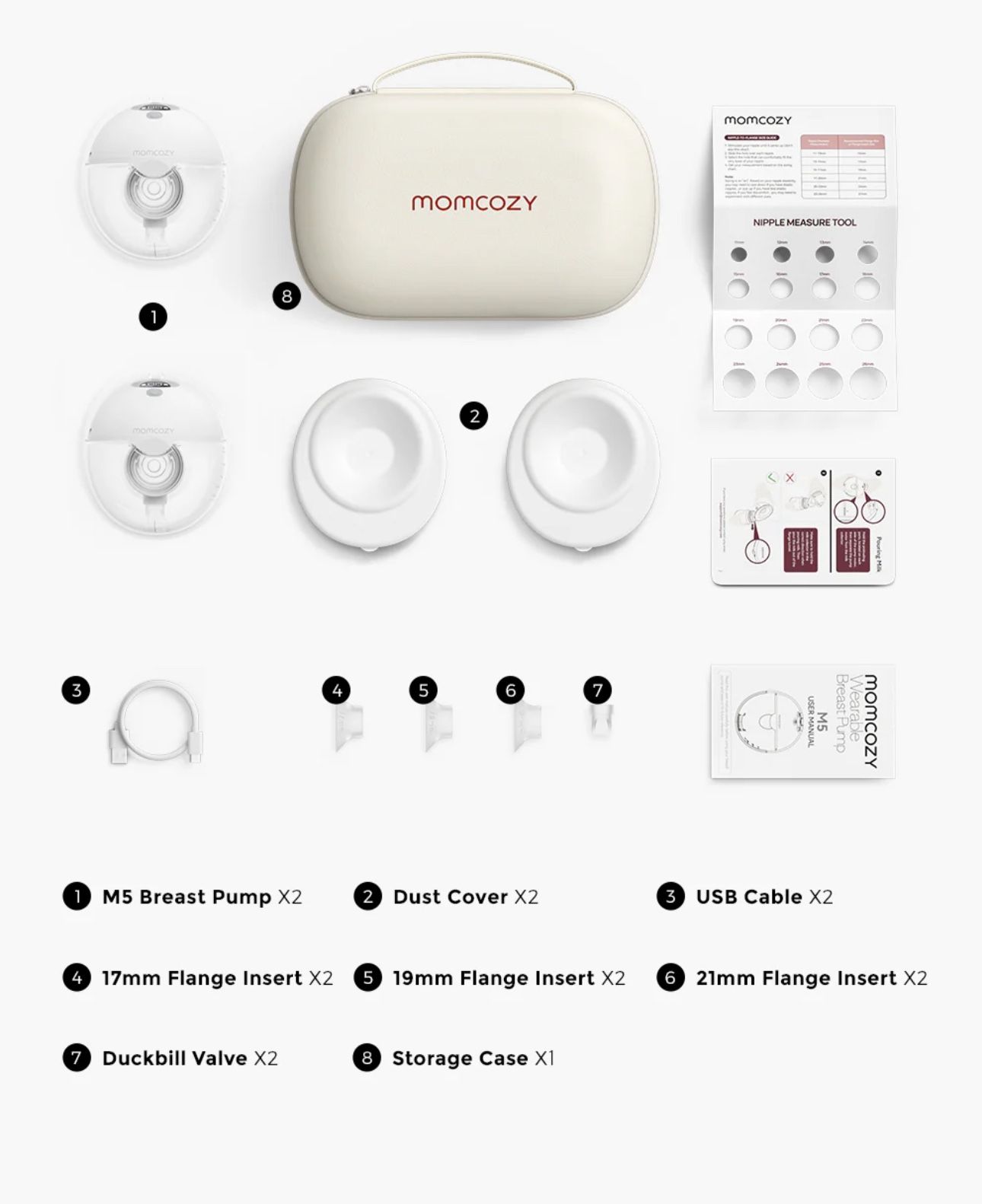 Momcozy M5 All-in-one Wearable Breast Pump - photo 3