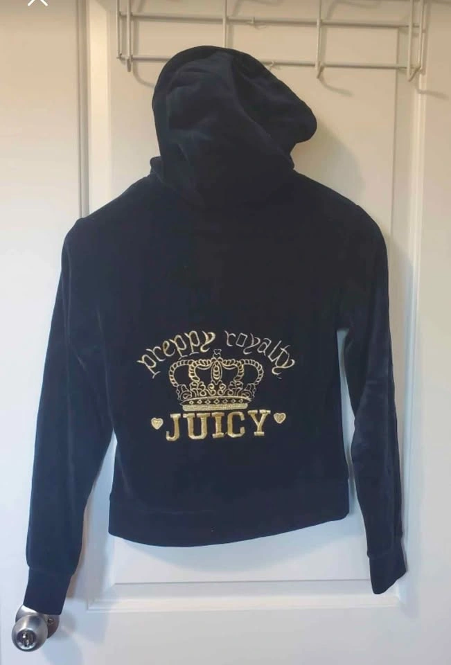 Juicy Couture Plush Velvet Hoodie - Medium - photo 2