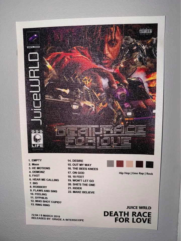 Juice Wrld Decorations and Tapestry - photo 2