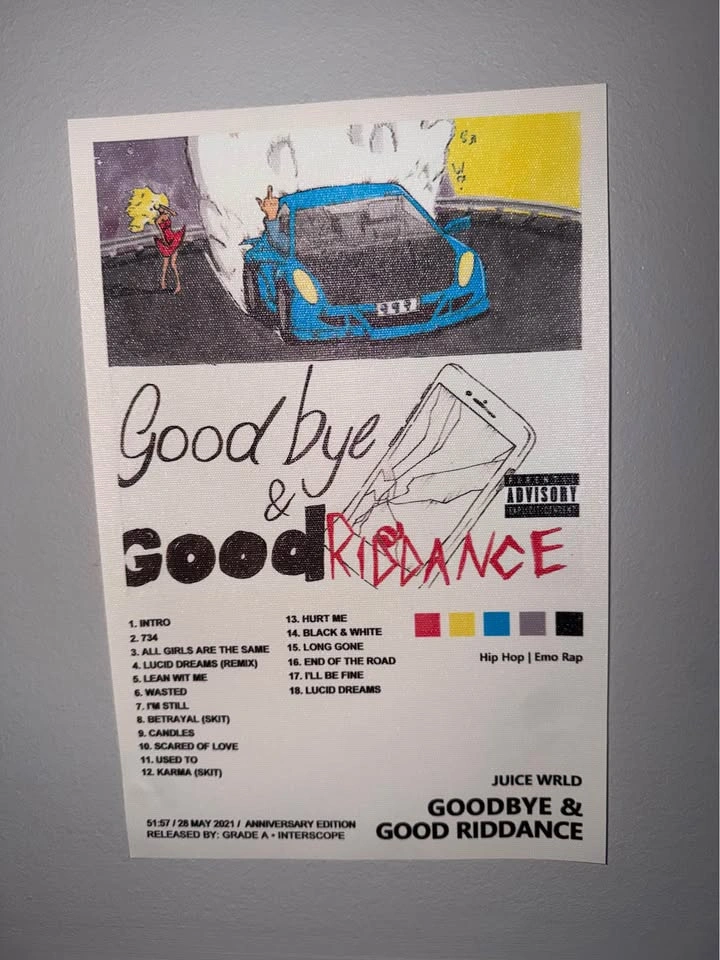 Juice Wrld Decorations and Tapestry - photo 3