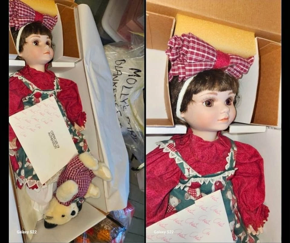 Marie Osmond Collection Toddler Porcelain Doll