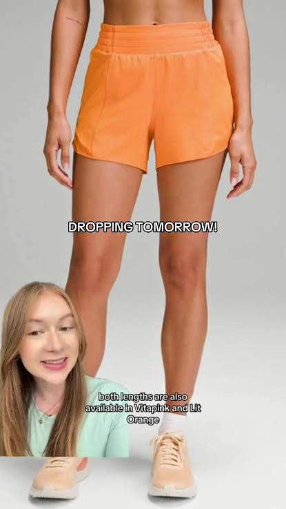 AUTHENTIC AND BRAND NEW Lululemon Hotty Hot High-Rise Short 4"
