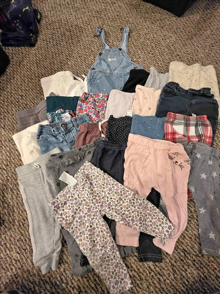 48 piece bundle Girl clothes size 6-12m