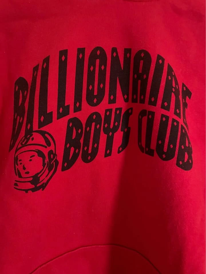 Billionaire Boys Club BBC Hoodie Red Size Medium Back Logo - photo 2