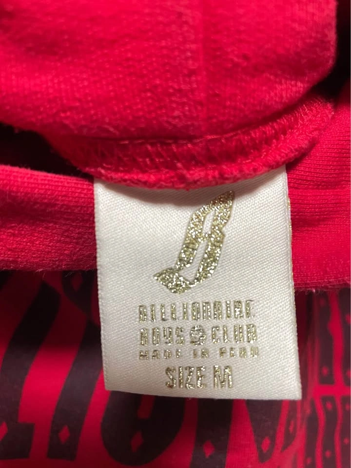 Billionaire Boys Club BBC Hoodie Red Size Medium Back Logo - photo 3