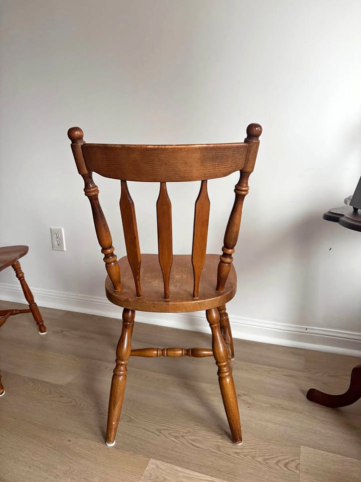 wooden chair