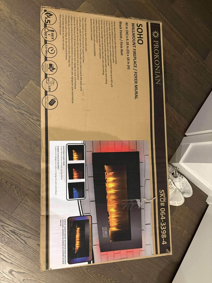 electric fireplace - photo 3