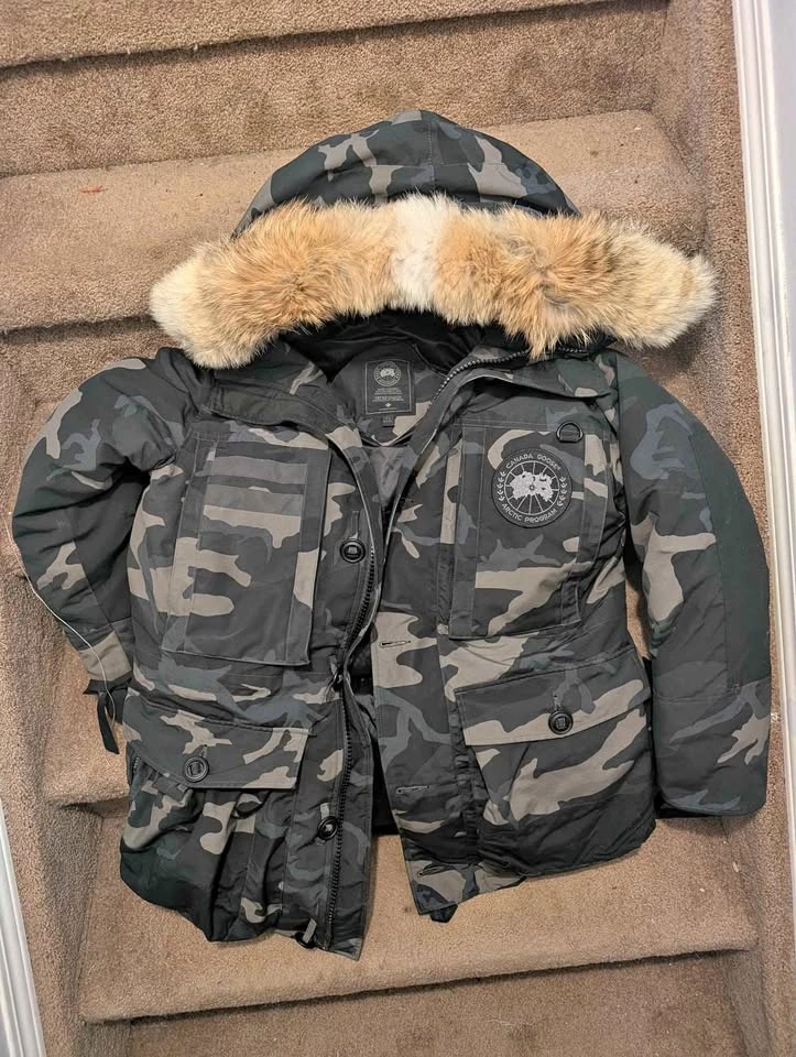 Canada Goose Expedition Parka Black Camo