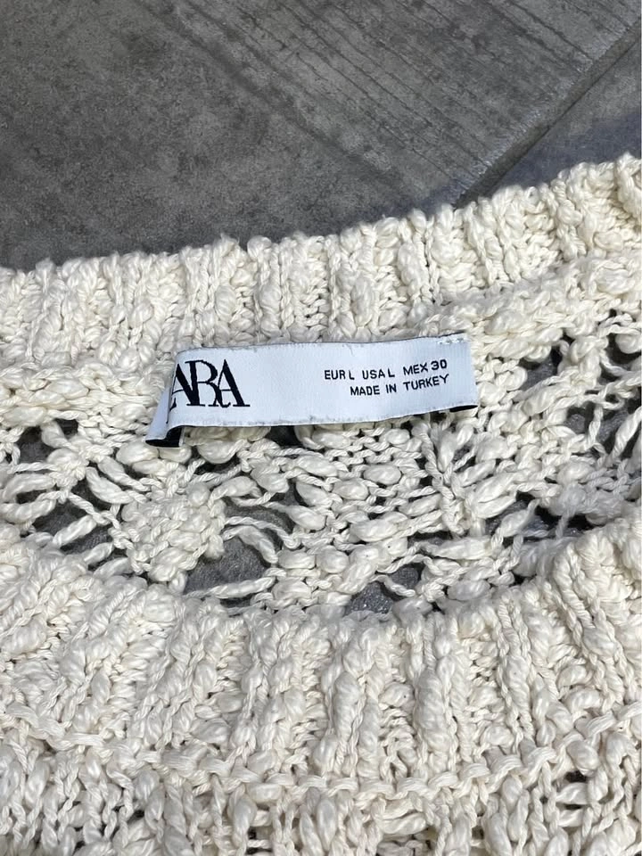 Zara Crochet Sweater - photo 2