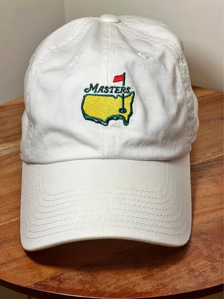 Official Masters Tournament Golf Hat - White American Needle Slo
