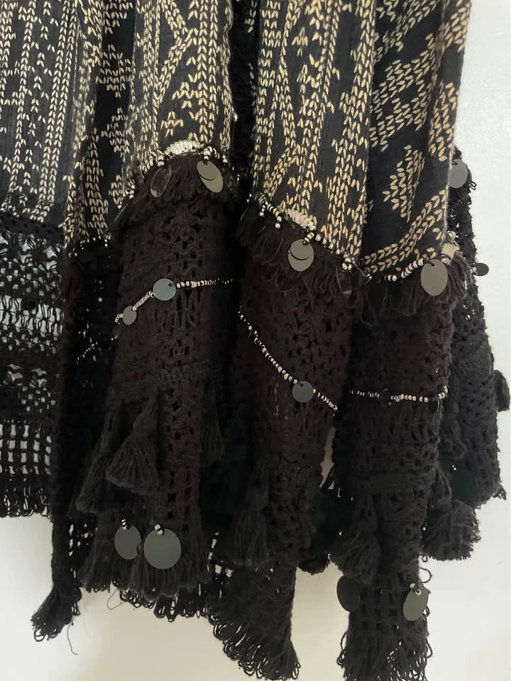Zara Women's Brown and Black Cover-up - photo 2