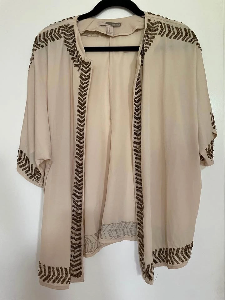 Sequined cardigan