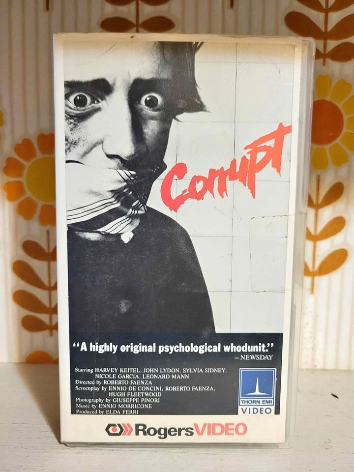 Corrupt (1983) Rare Cult Crime/Thriller VHS Movie