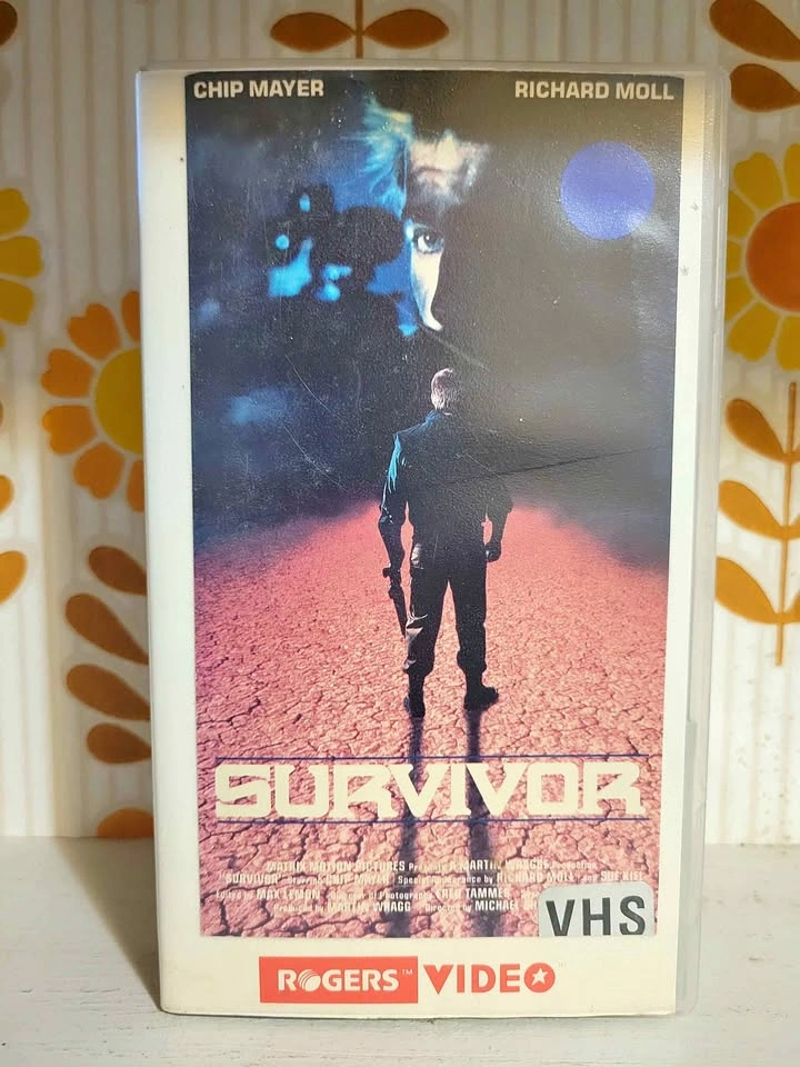 Survivor (1988) Vestron Video Release VHS Movie