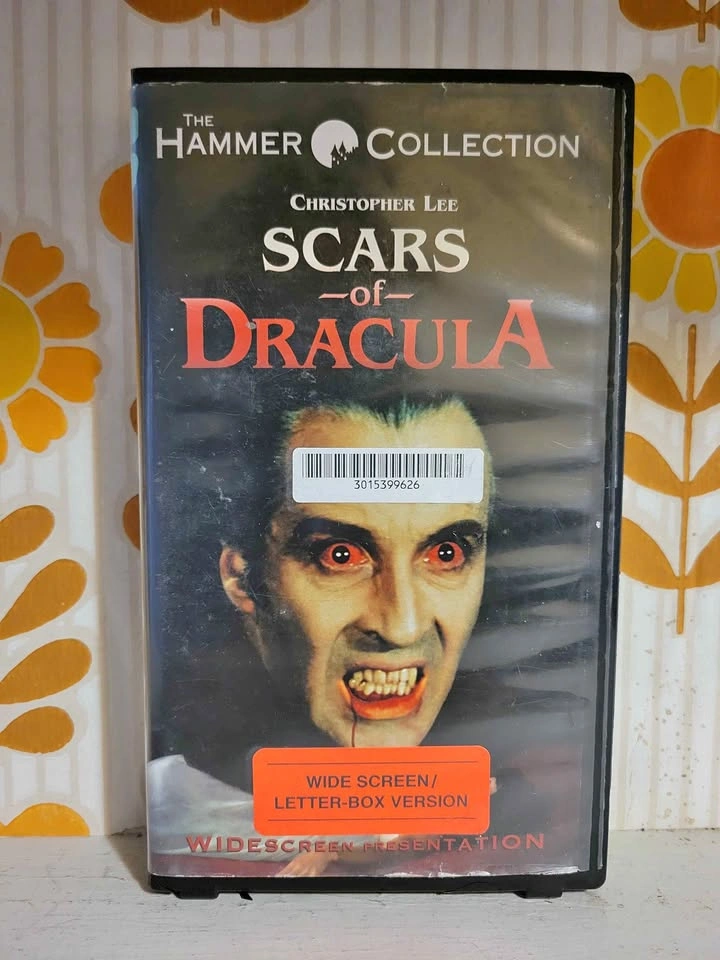Scars of Dracula (1970) Anchor Bay Release VHS Movie