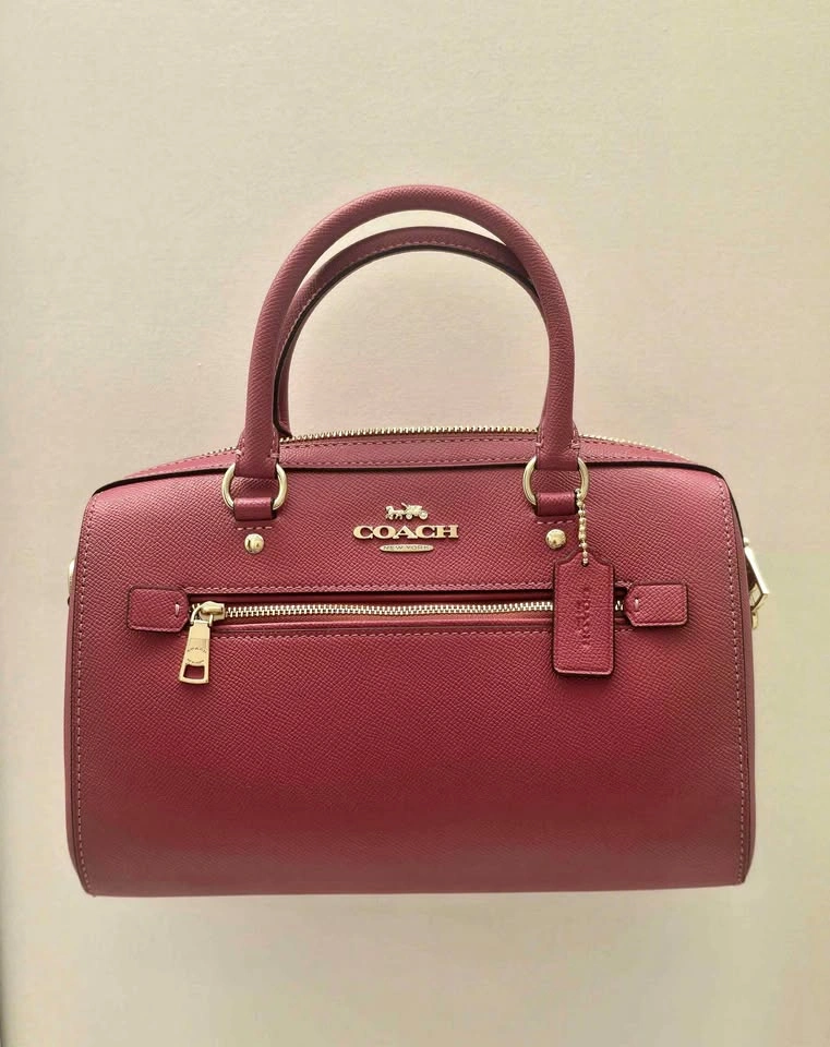 Large Red Coach Satchel