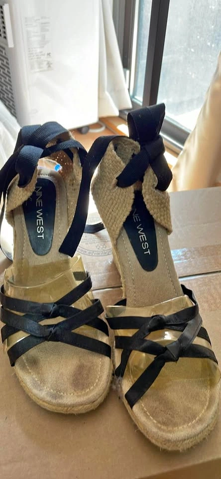 NINE WEST WEDGE SANDALS