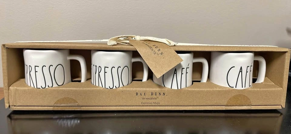 RAE DUNN ESPRESSO SET