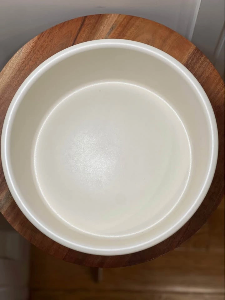 Rare Vintage Pfaltzgraff Tea Rose 10" Baking Crock - photo 3