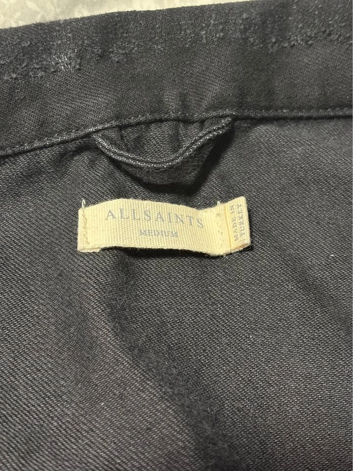 Allsaints distressed denim jacket size M - photo 3