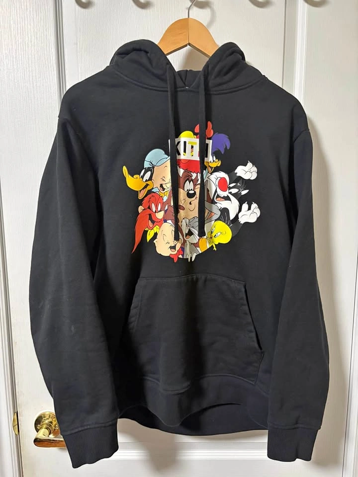 Kith x LOONEY TUNES hoodie size L