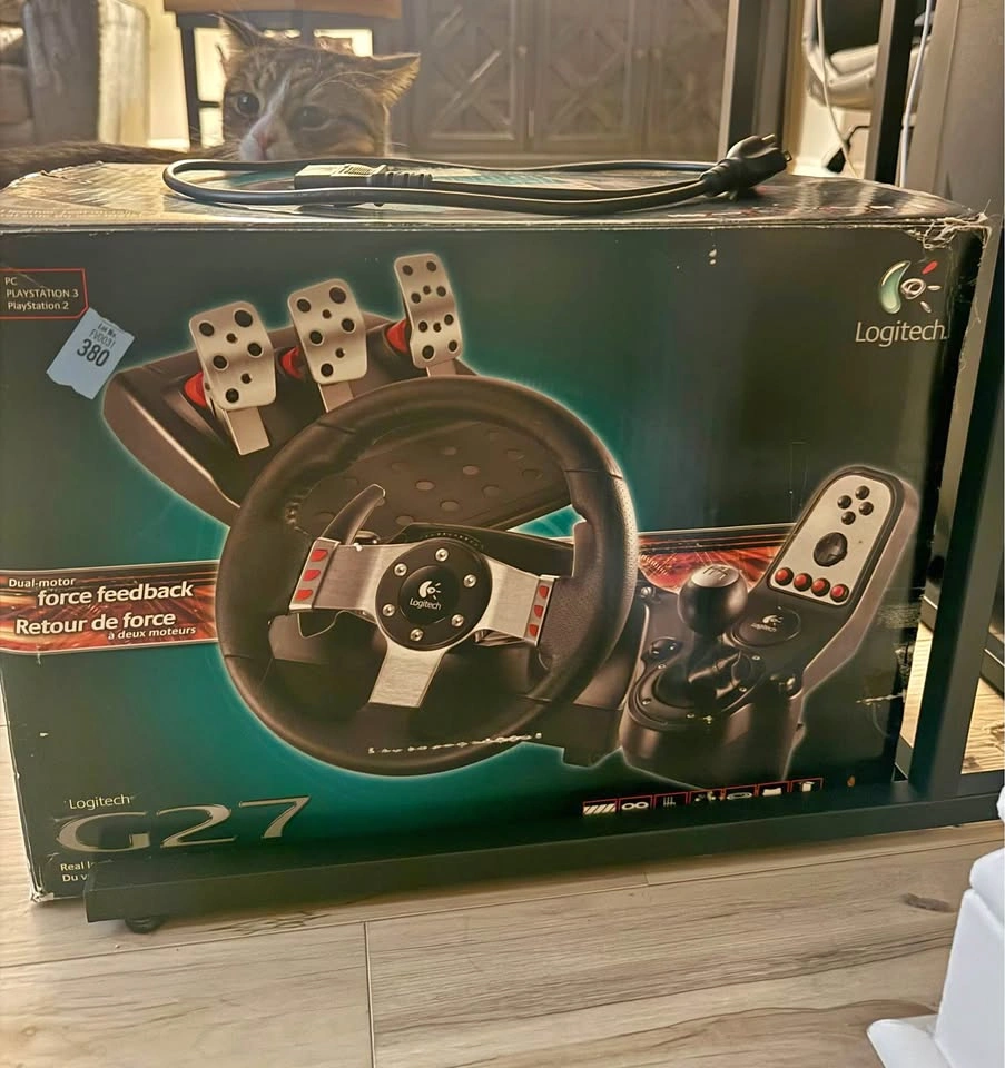 Complete Budget Sim Racing Setup – Logitech G27 + Arozzi Stand