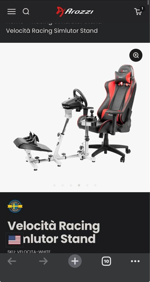 Complete Budget Sim Racing Setup – Logitech G27 + Arozzi Stand - photo 3