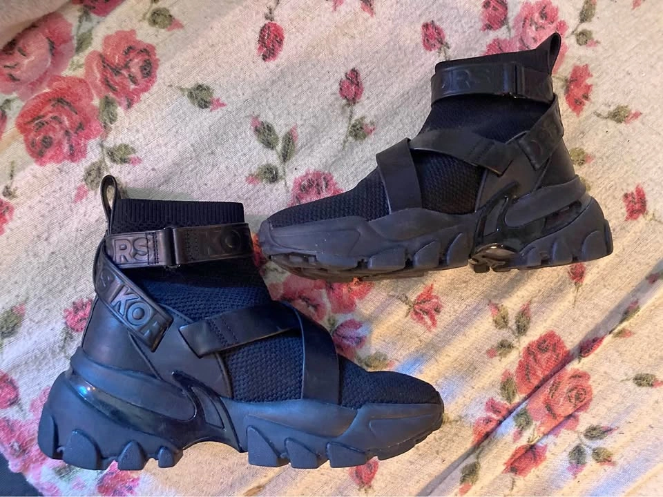 Michael Kors platform booties/sneaks