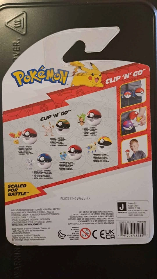 2023 Pokemon Clip 'n' Go Battle Ready Fennekin Sealed - photo 5
