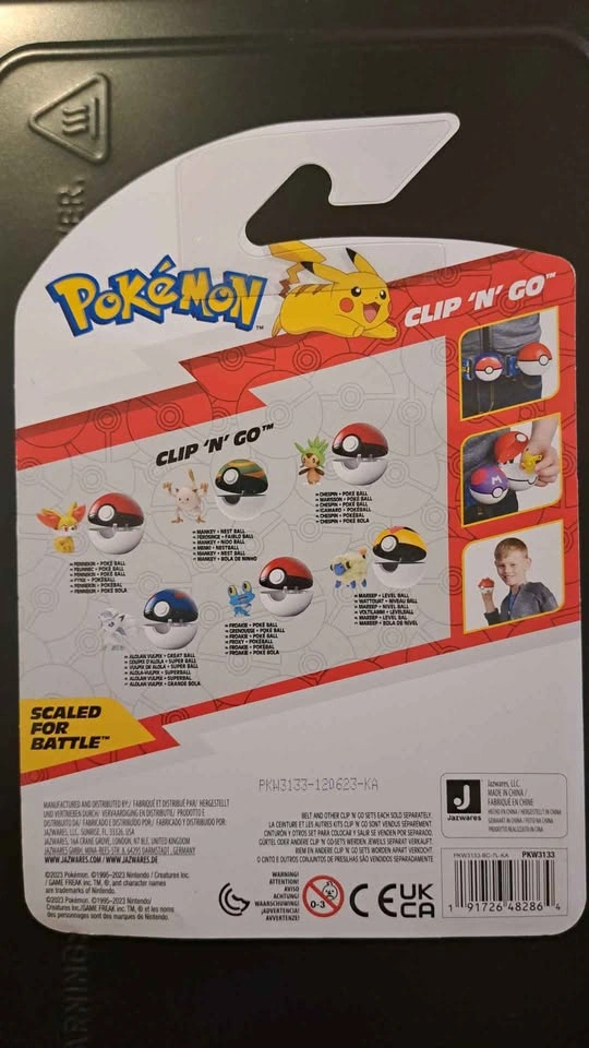 2023 Pokemon Clip 'n' Go, Battle Ready, Froakie, Brand New - photo 4