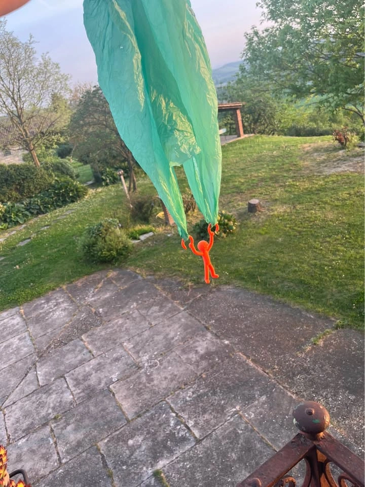 Orange Parachute Toy - photo 2