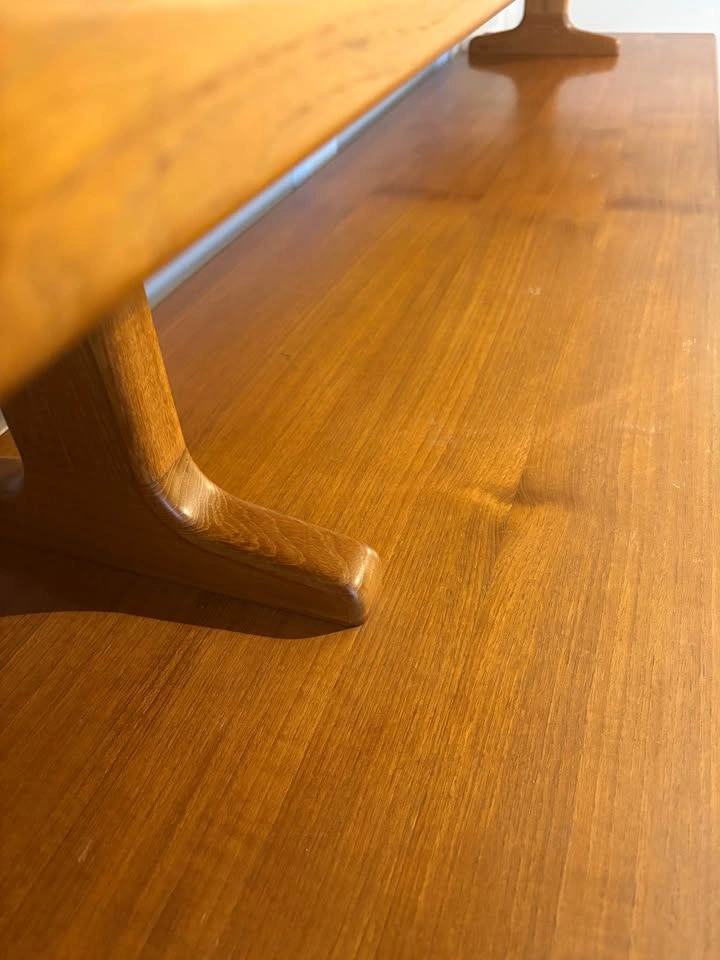 Vintage Danish Modern Teak Dining Set, Hutch and Sideboard - photo 5