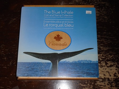 2010 Canada Post/Royal Canadian Mint Blue Whale Coin & Stamp